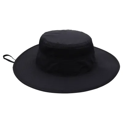 Outdoor Sun Protection Men Women Rim Uv Protection Custom Bucket Hat