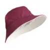 Double-Sided Burgundy/Beige