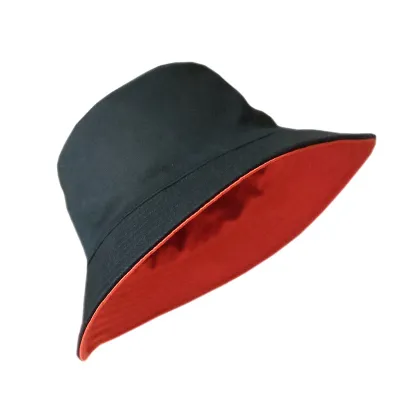 Extra Large Size Women Double-Sided Colored Big Brim Bucket Hat Custom
