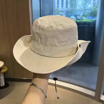 Quick Dry Hiking Women Unisex Summer Sunscreen Western Cowboy Bucket Hat Custom