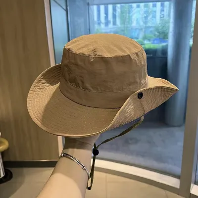 Quick Dry Hiking Women Unisex Summer Sunscreen Western Cowboy Bucket Hat Custom