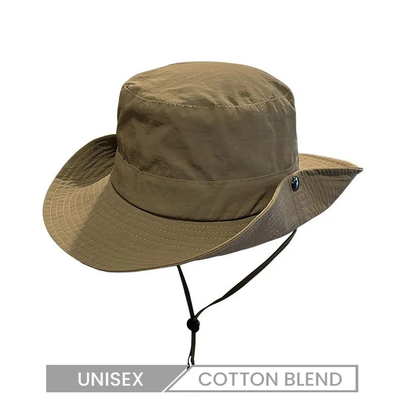 Quick Dry Hiking Women Unisex Summer Sunscreen Western Cowboy Bucket Hat Custom