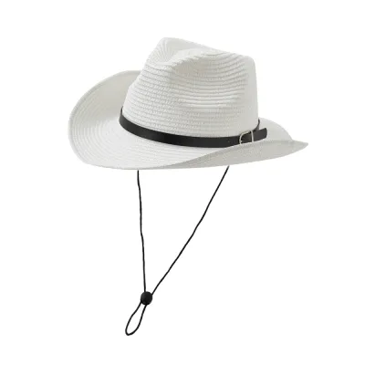 Men Western Cowboy Beach Sunscreen Summer Custom Straw Hat