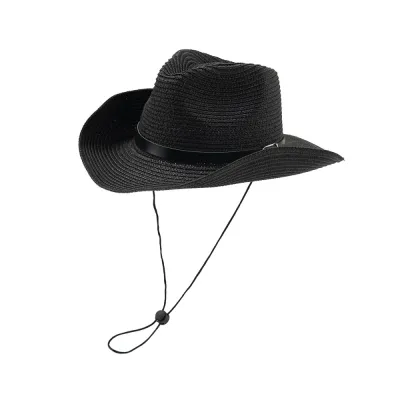 Men Western Cowboy Beach Sunscreen Summer Custom Straw Hat