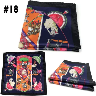 Men Retro British Style Suit Pocket Towel Accessory