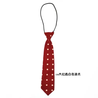 Women Fashion Fun Dot Stripe Tiny Flower Print Tie