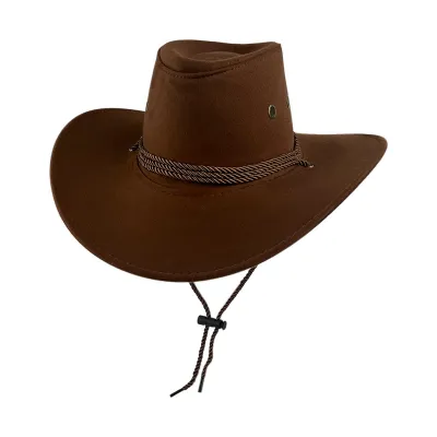 Custom Men Retro Western Suede Western Cowboy Hat