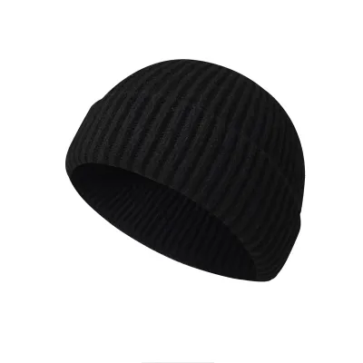 Unisex Solid Color Custom Knit Hat