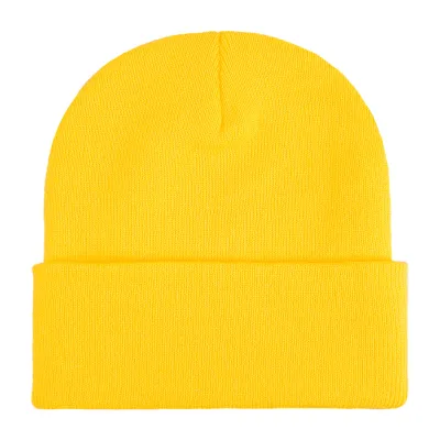 Unisex Solid Color Knitted Hat Custom