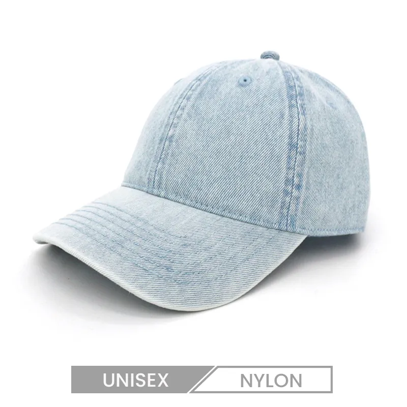Custom Unisex Fashion Denim Baseball Hat