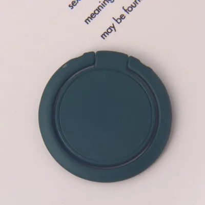 Simple Solid Color Car Magnetic Liquid Ring Mobile Phone Holder