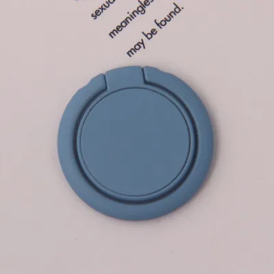 Simple Solid Color Car Magnetic Liquid Ring Mobile Phone Holder