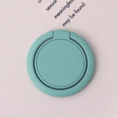 Simple Solid Color Car Magnetic Liquid Ring Mobile Phone Holder