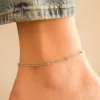Tri-Gold Anklet