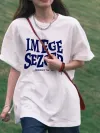 Cotton/Blue Letter IMEGE