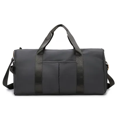 Neutral Simple Large Capacity Dry Wet Separation Yoga Training Gym Bag for Home Fitness