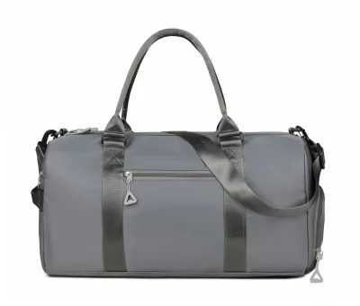Neutral Simple Large Capacity Dry Wet Separate Yoga Sports Gym Bag for Men Women