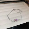 6 Bracelet-Pink Pink