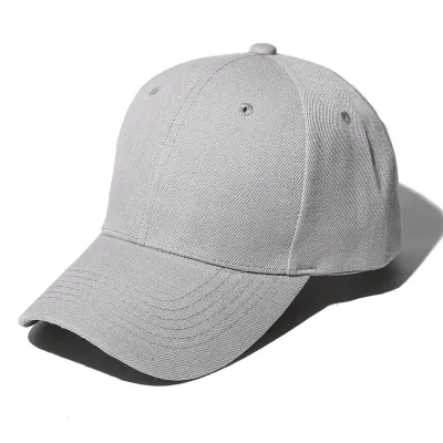 Unisex Solid Color Custom Baseball Cap