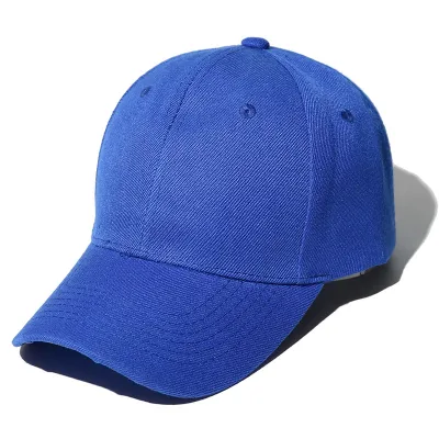 Unisex Solid Color Custom Baseball Cap