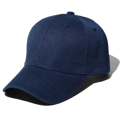 Unisex Solid Color Custom Baseball Cap