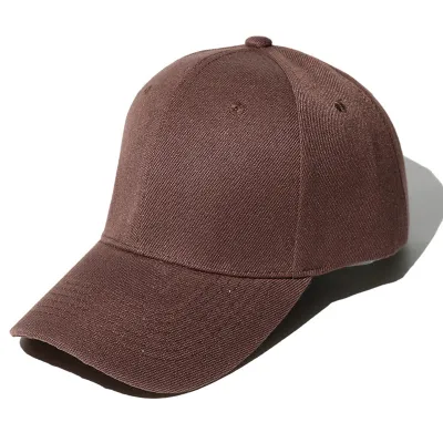 Unisex Solid Color Custom Baseball Cap