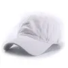 Washed Baseball Cap-White