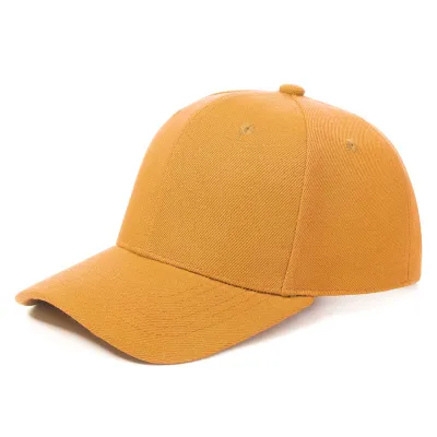 Custom Unisex Casual Solid Color Baseball Cap