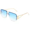 Gold Frame Bluish