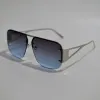 Silver Frame Dusty Blue