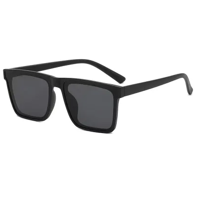 Men's Simple Fashion Square Sunglasses PC Lens Commuter Style