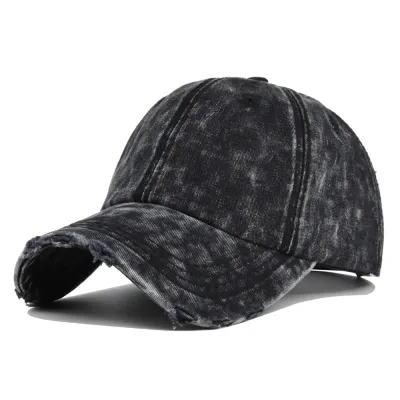 Unisex Vintage Hole Custom Baseball Cap