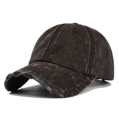 Unisex Vintage Hole Custom Baseball Cap
