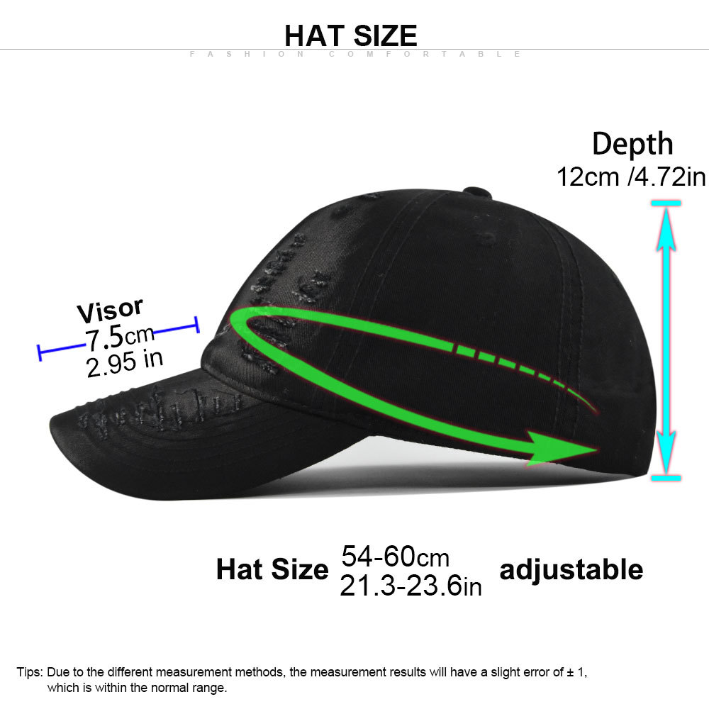 Wholesale Custom Logo Unisex Vintage Rapped Baseball Cap