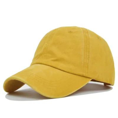 Unisex Solid Color Custom Baseball Cap