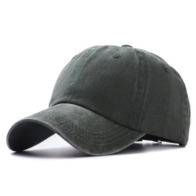 Custom Logo Unisex Solid Color Baseball Cap