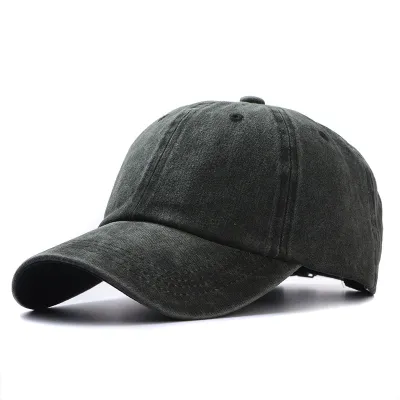 Custom Logo Unisex Solid Color Baseball Cap