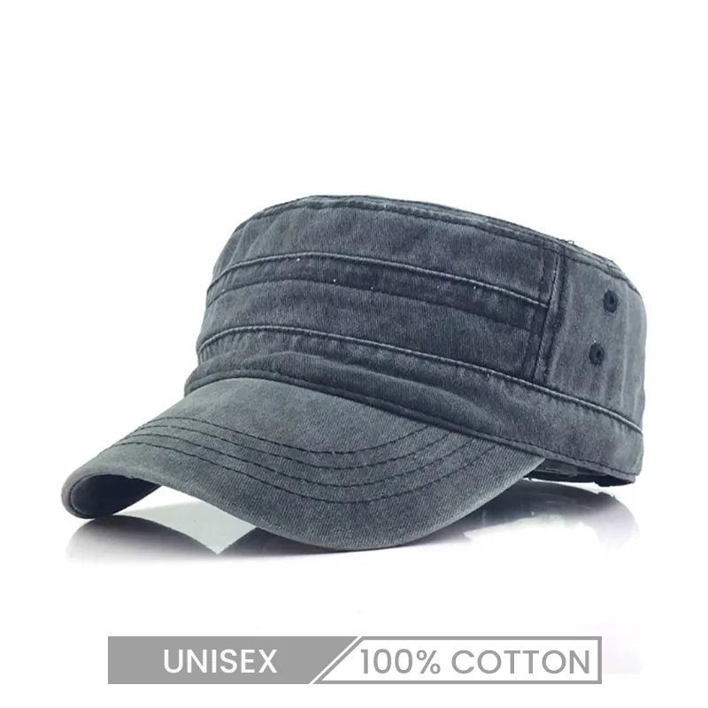 Unisex Flat-Top Cap Custom