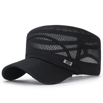 Unisex Custom Logo Mesh Breathable Cap