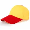 Red Along The Yellow Cap