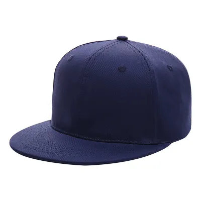 Custom Embroidery Logo Printing Unisex Solid Color Cap