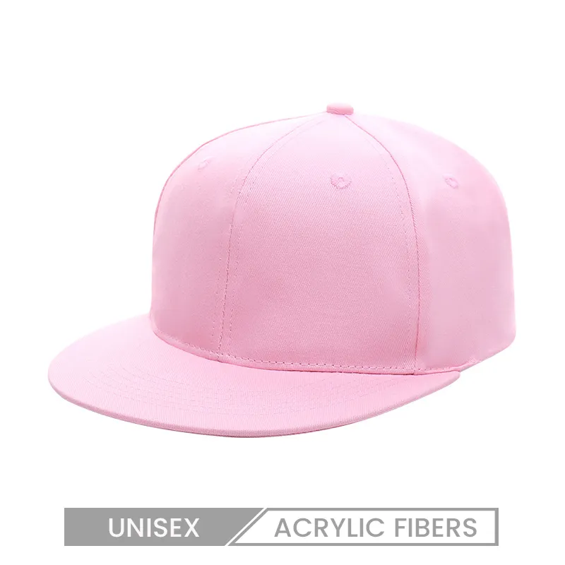 Custom Embroidery Logo Printing Unisex Solid Color Cap