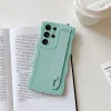 [Wavy Edge Wrist Strap Bracket] Light Blue