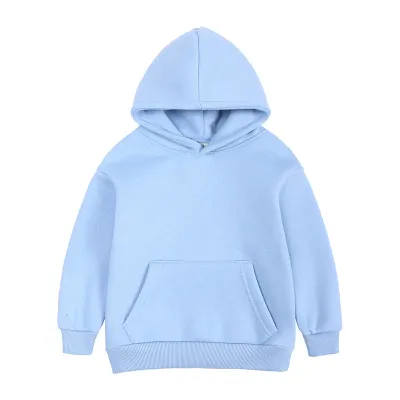Autumn And Winter Kids Thickened Pocket Hoodie Custom