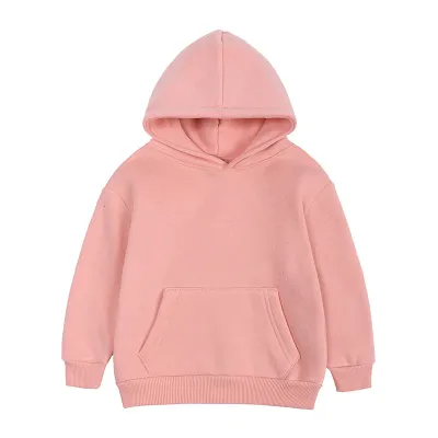 Autumn And Winter Kids Thickened Pocket Hoodie Custom