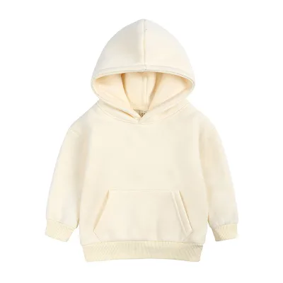 Autumn And Winter Kids Thickened Pocket Hoodie Custom