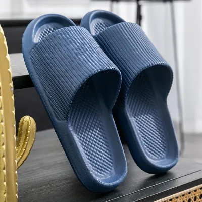 Men And Women Couples Fashion Solid Color EVA Flat Slippers