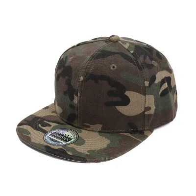 Simple Neutral Camouflage Color Matching Cap