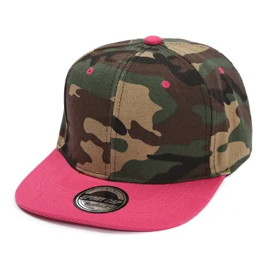 Simple Neutral Camouflage Color Matching Cap