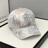 White Box Sequin Mesh Cap